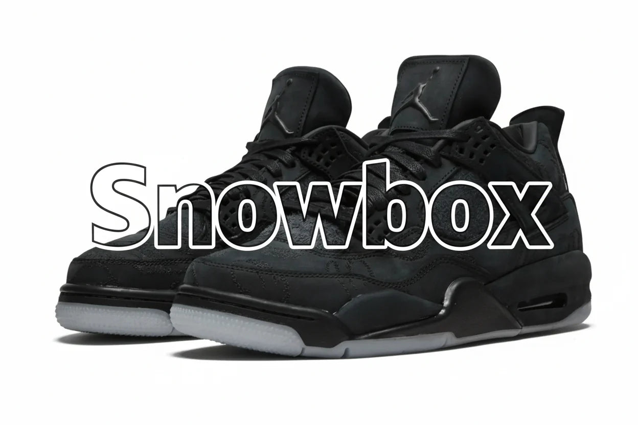 SnowBox x JF 4 SNEAKERS