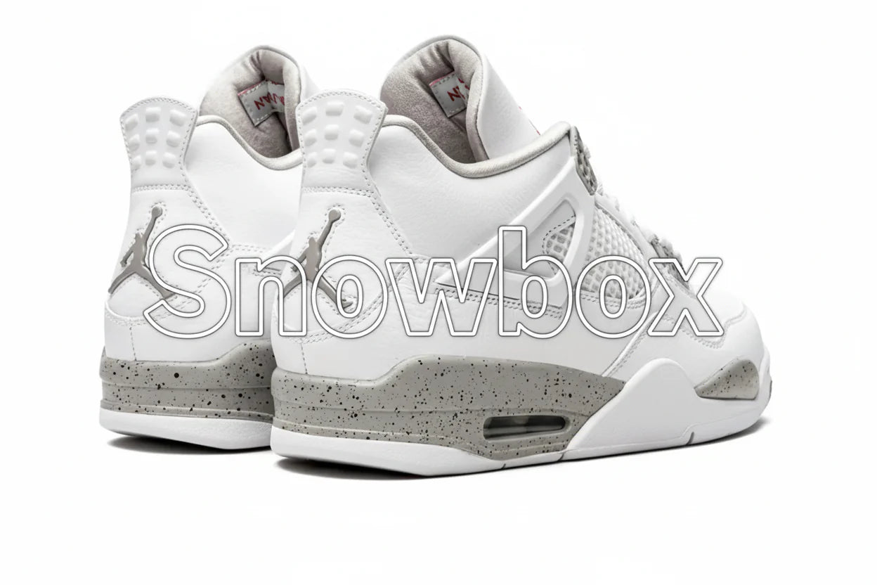 SnowBox x JF 4 SNEAKERS