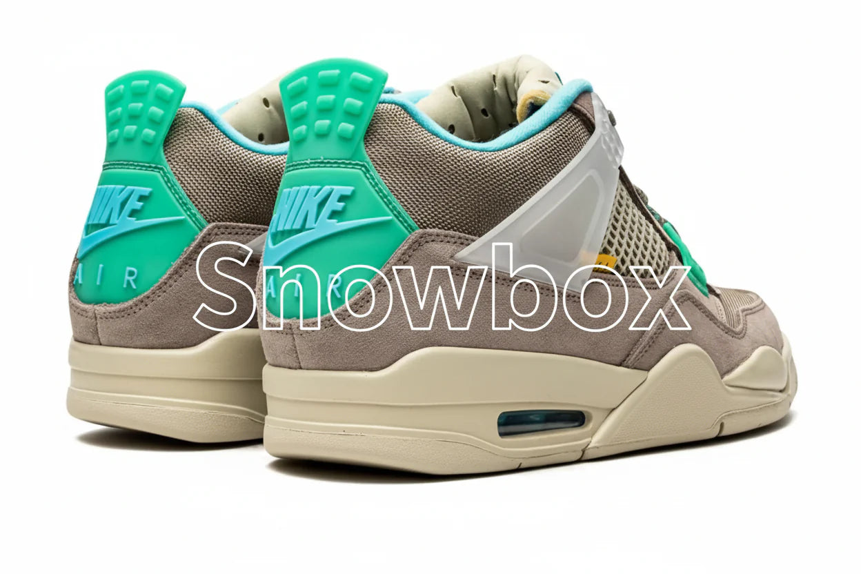SnowBox x JF 4 SNEAKERS