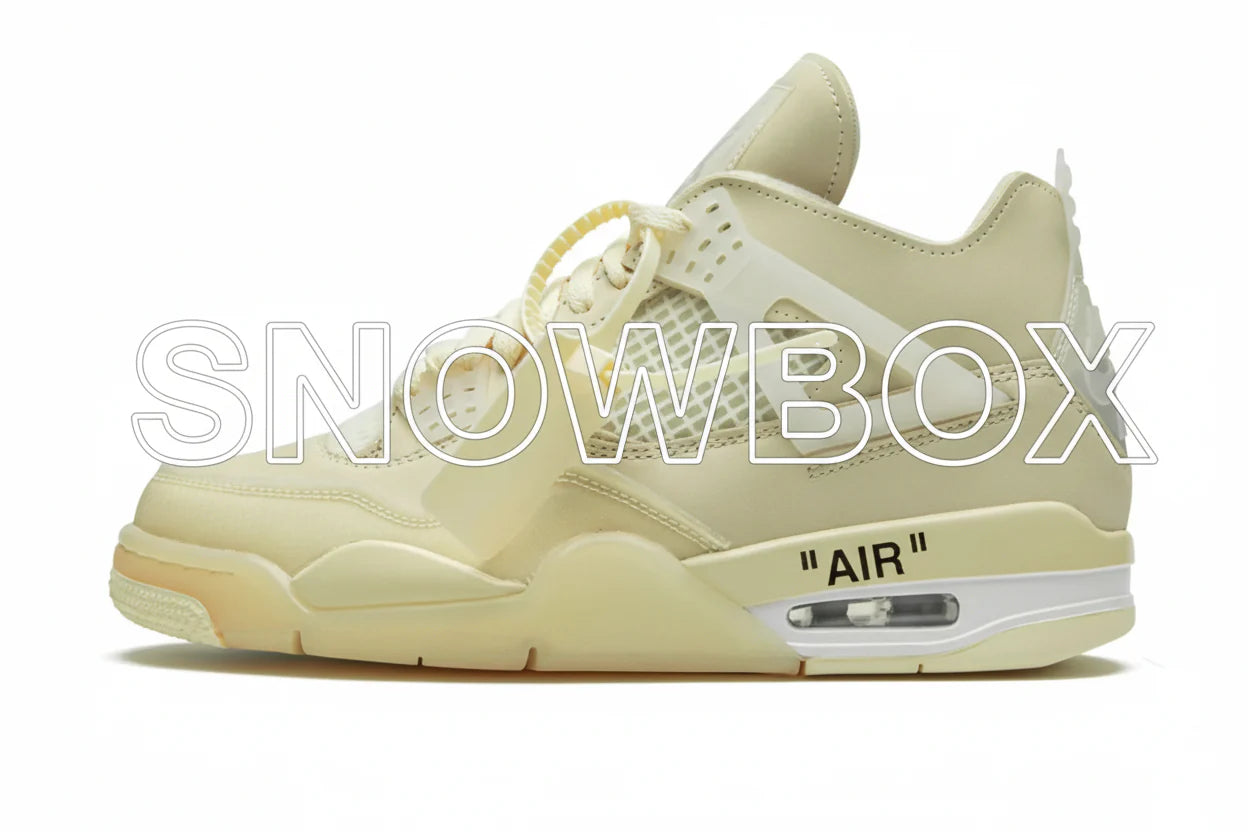 SnowBox x JF 4 SNEAKERS