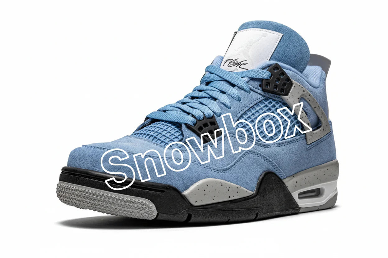 SnowBox x JF 4 SNEAKERS