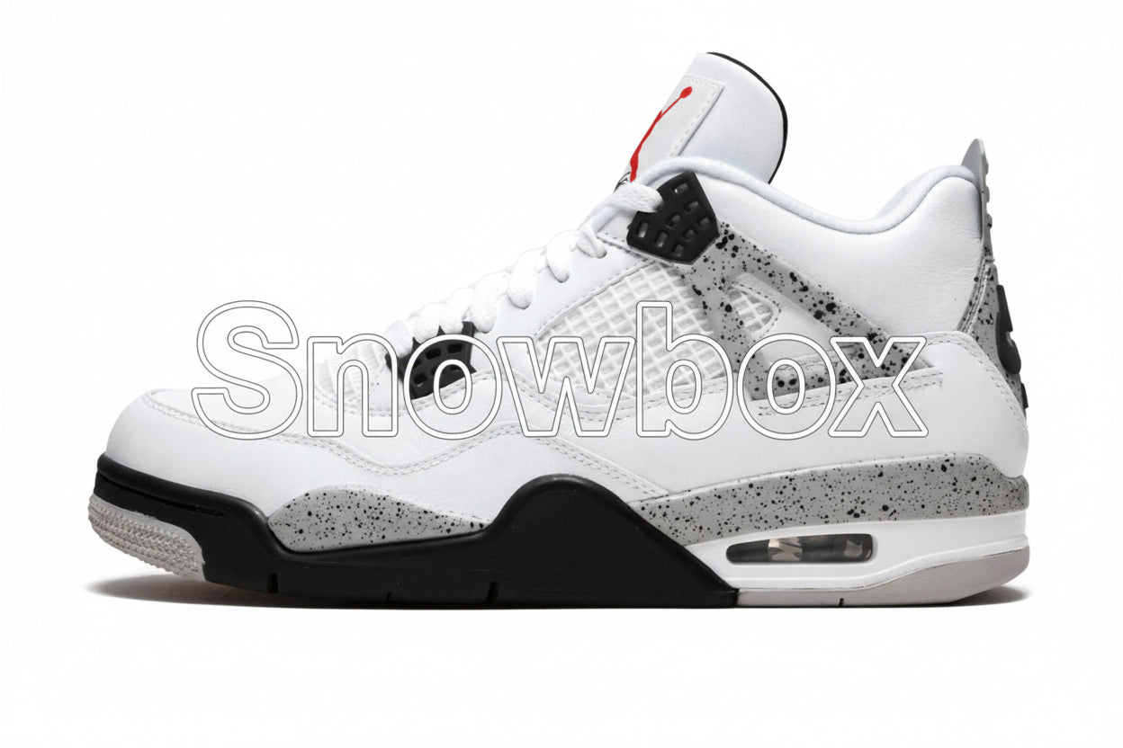 SnowBox x JF 4 SNEAKERS