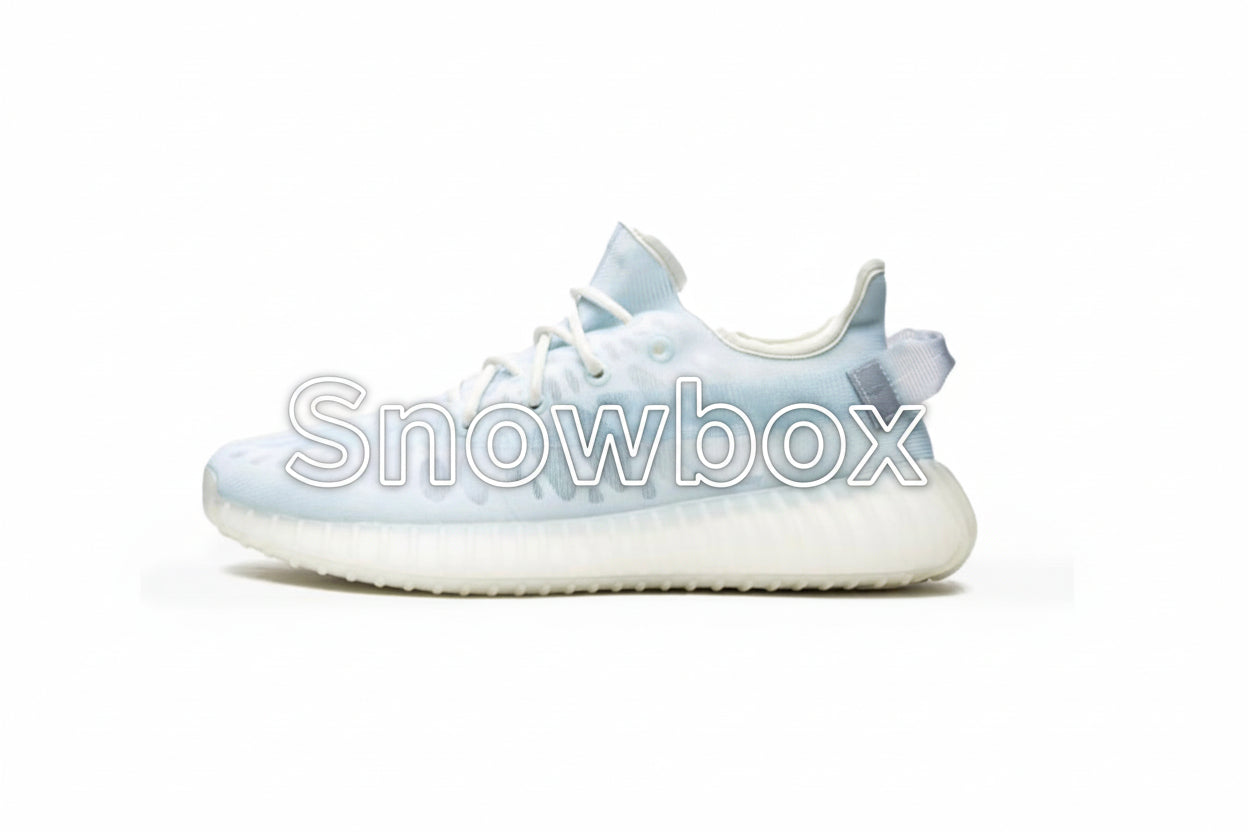 SnowBox x Yeezy Boost 350 “Mono Ice”