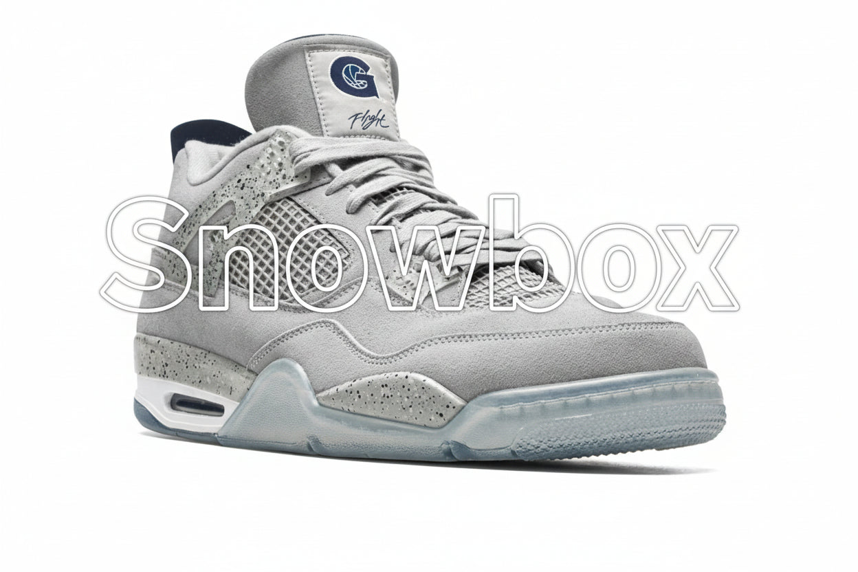 SnowBox x JF 4 SNEAKERS