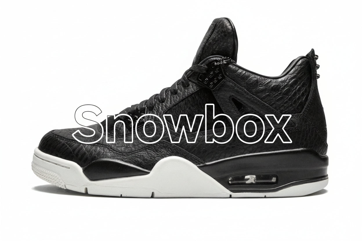 SnowBox x JF 4 SNEAKERS