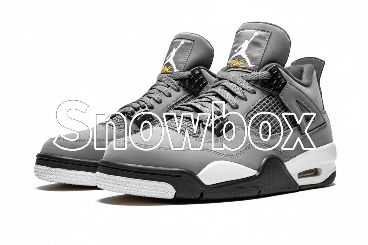 SnowBox x JF 4 SNEAKERS