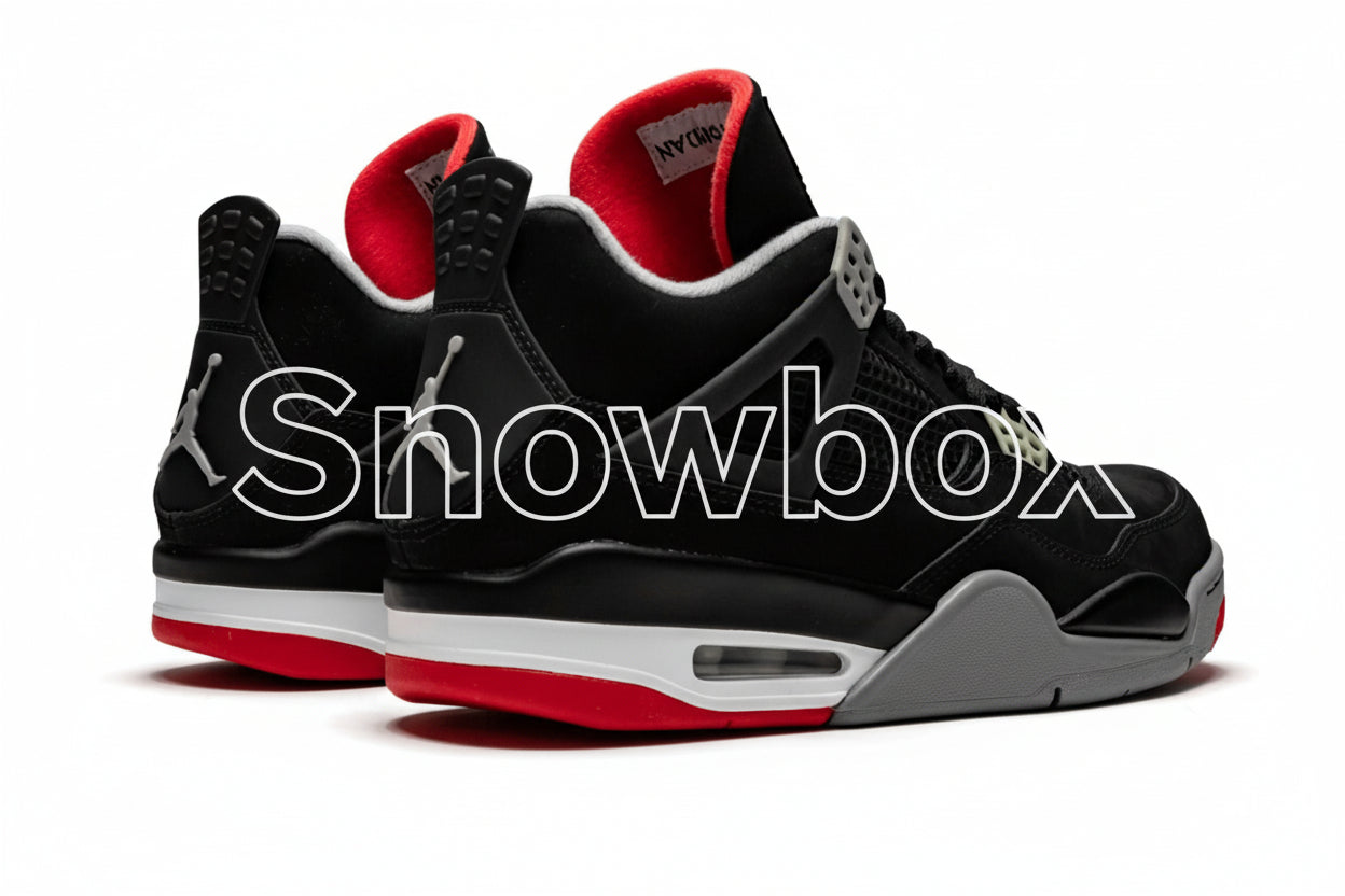 SnowBox x JF 4 SNEAKERS