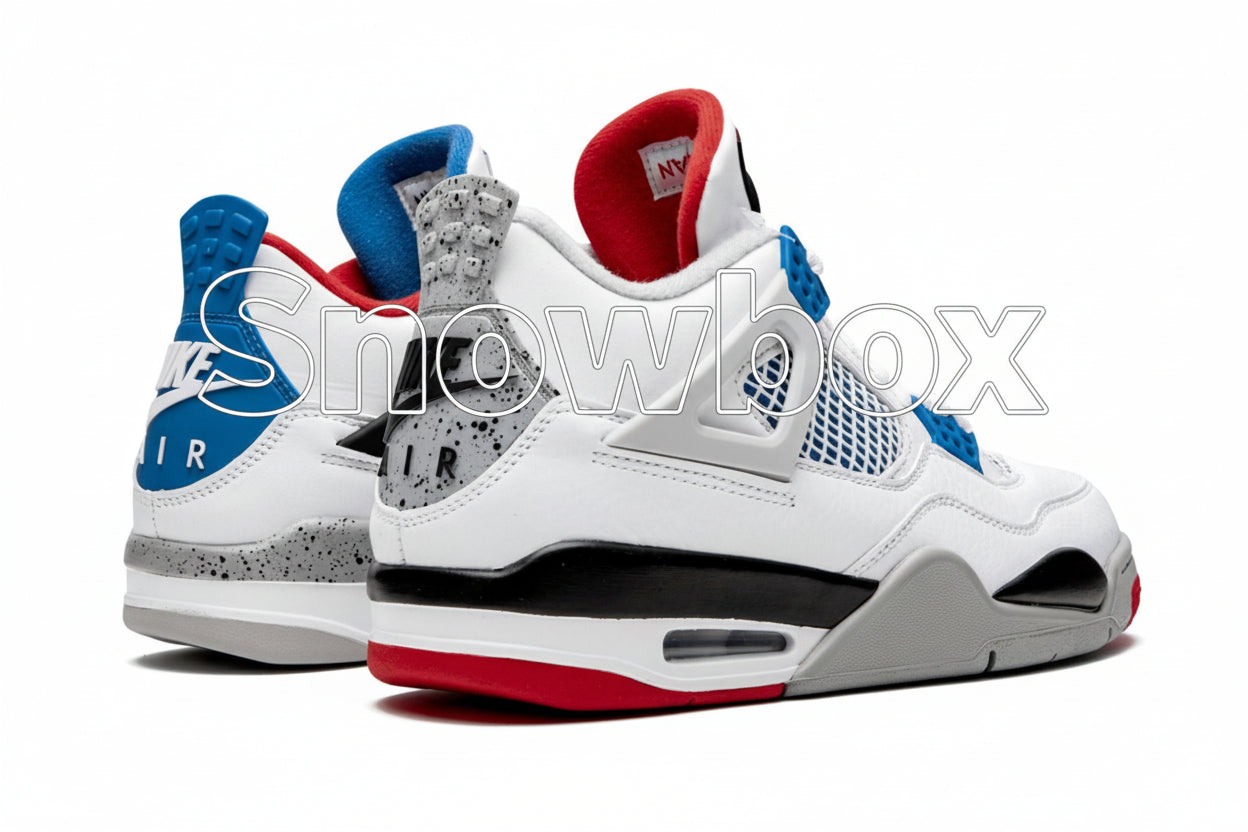 SnowBox x JF 4 SNEAKERS