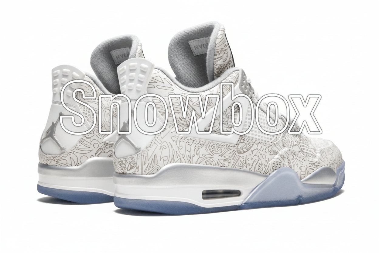 SnowBox x JF 4 SNEAKERS