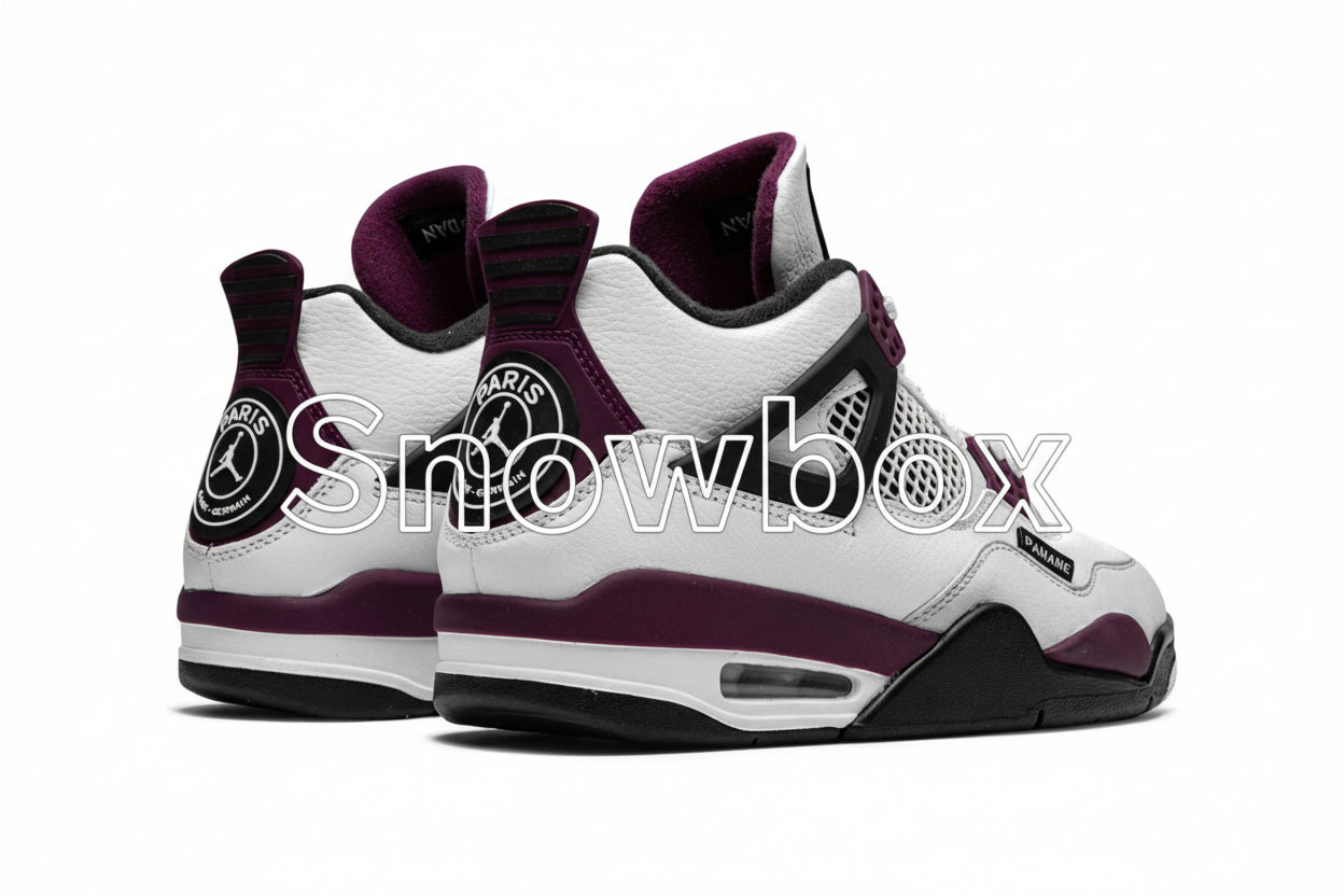 SnowBox x JF 4 SNEAKERS