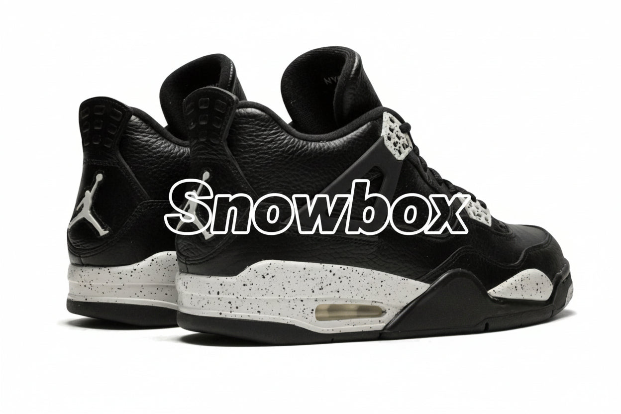 SnowBox x JF 4 SNEAKERS