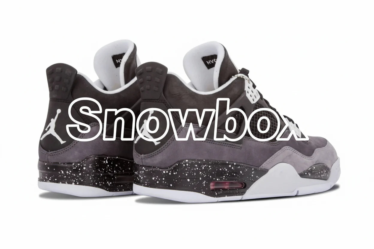 SnowBox x JF 4 SNEAKERS