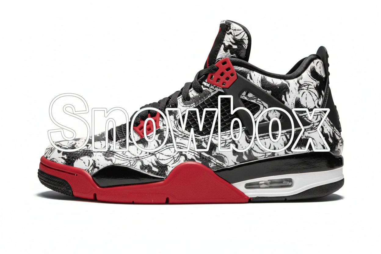 SnowBox x JF 4 SNEAKERS