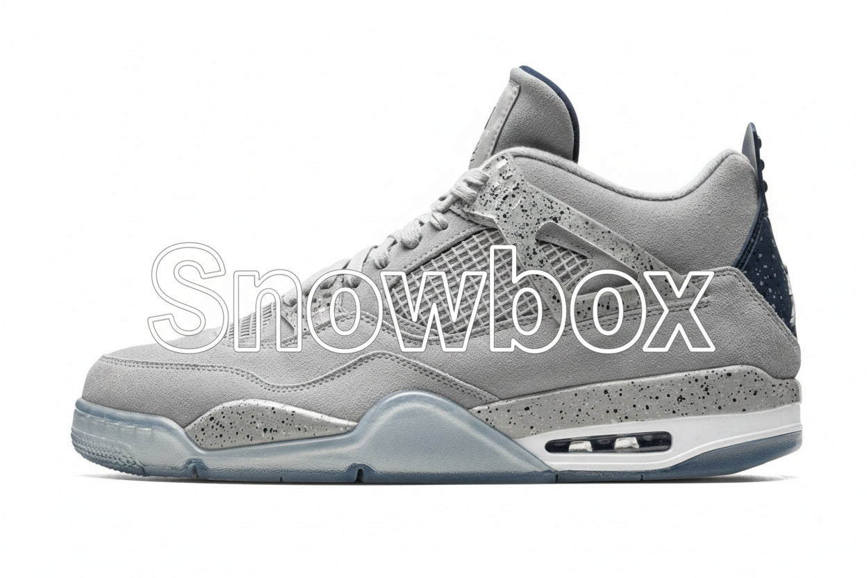 SnowBox x JF 4 SNEAKERS