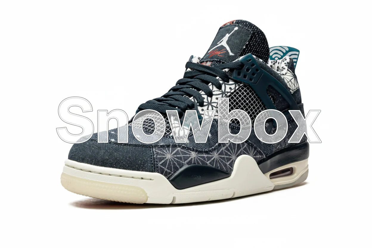 SnowBox x JF 4 SNEAKERS