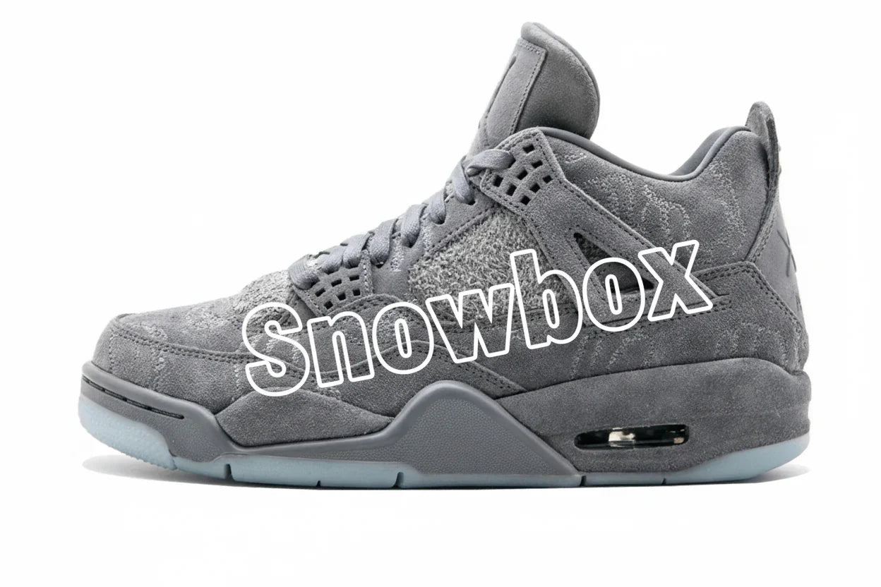 SnowBox x JF 4 SNEAKERS