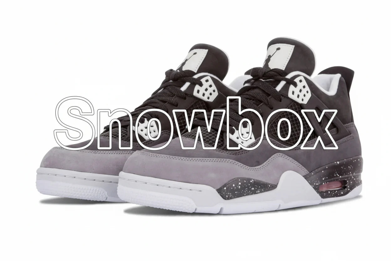 SnowBox x JF 4 SNEAKERS