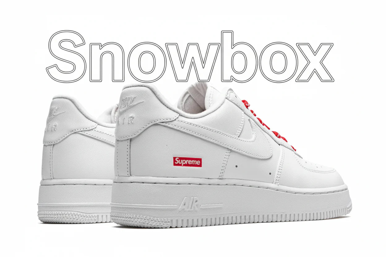 SnowBox x AF 1 LOW SNEAKERS