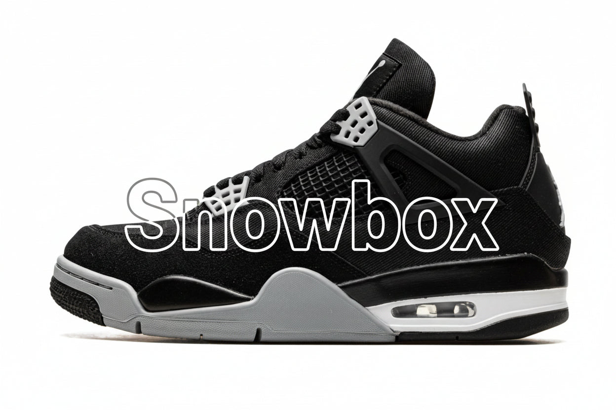 SnowBox x JF 4 SNEAKERS