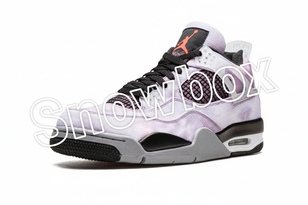 SnowBox x JF 4 SNEAKERS