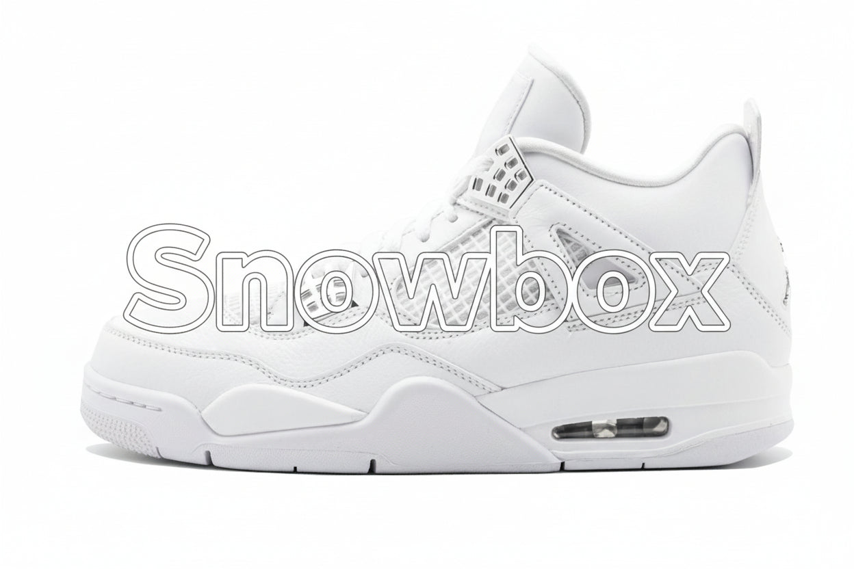 SnowBox x JF 4 SNEAKERS