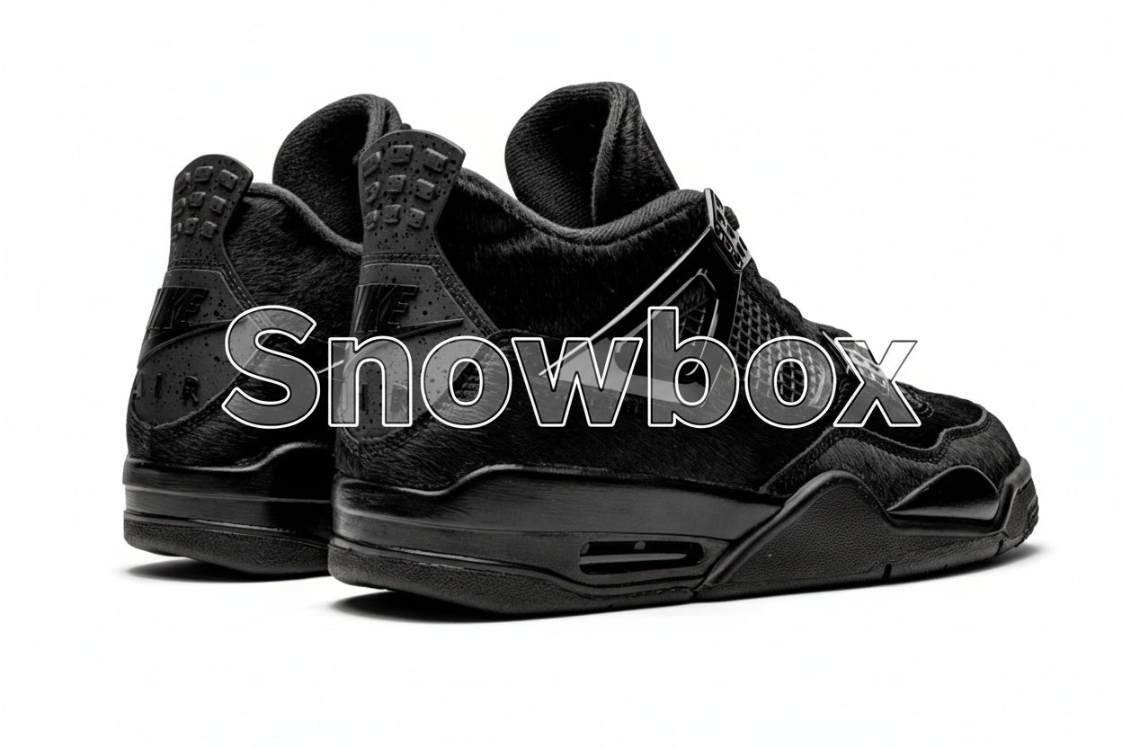 SnowBox x JF 4 SNEAKERS