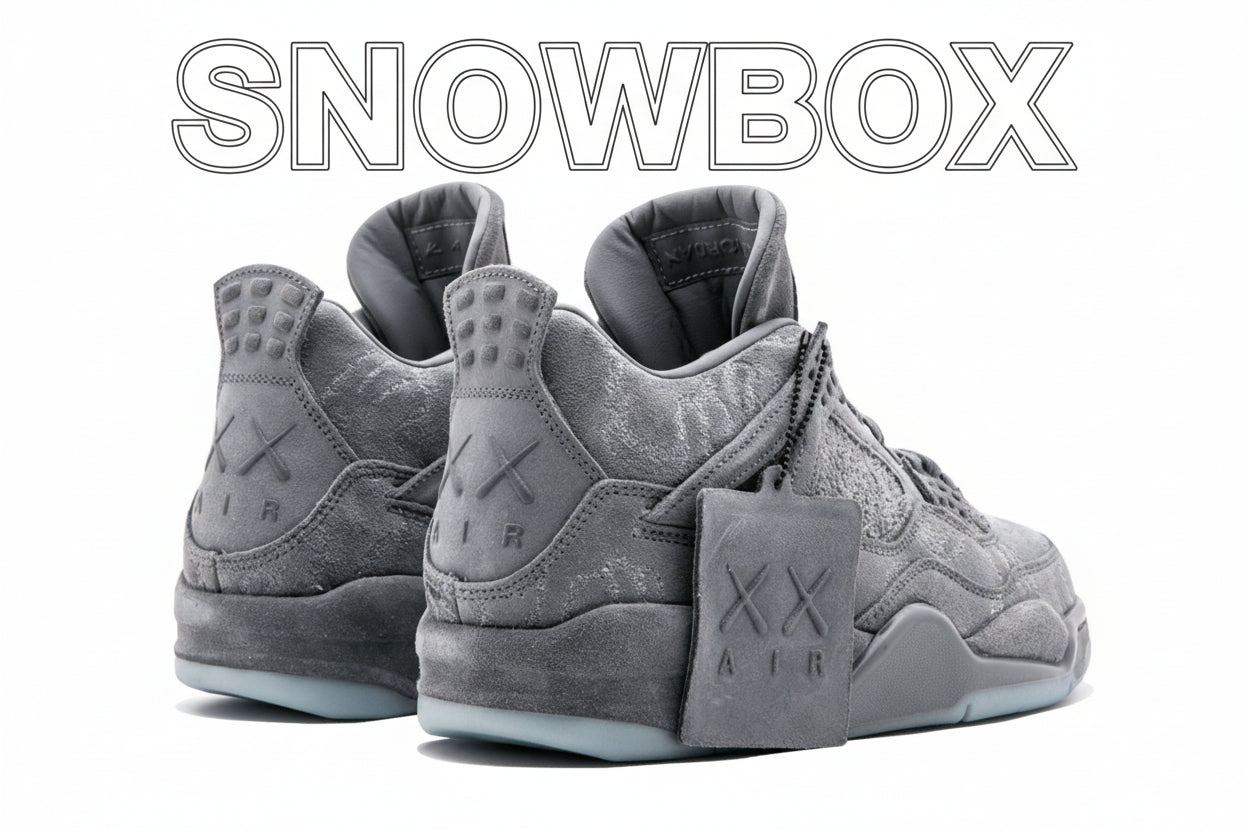 SnowBox x JF 4 SNEAKERS