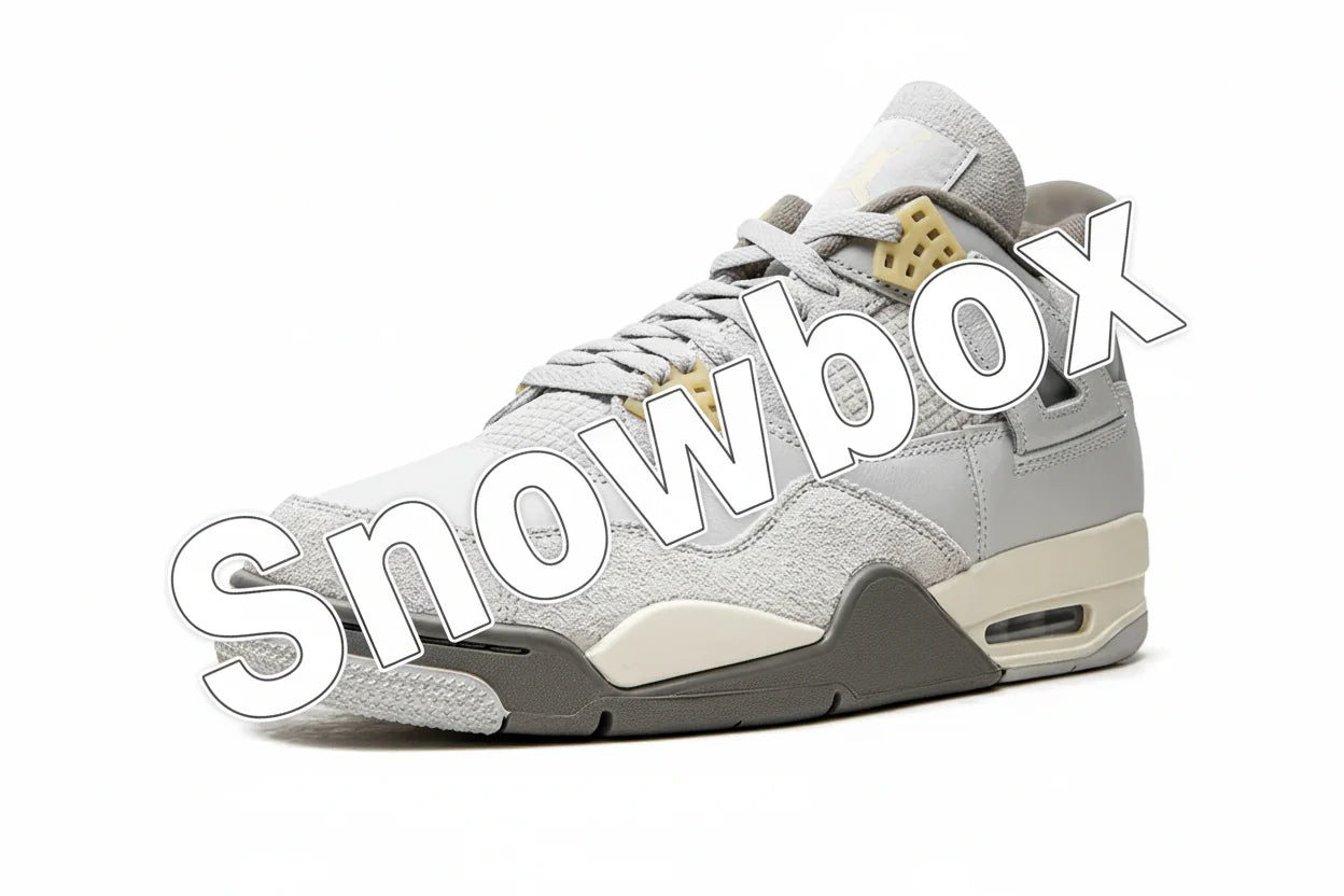 SnowBox x JF 4 SNEAKERS