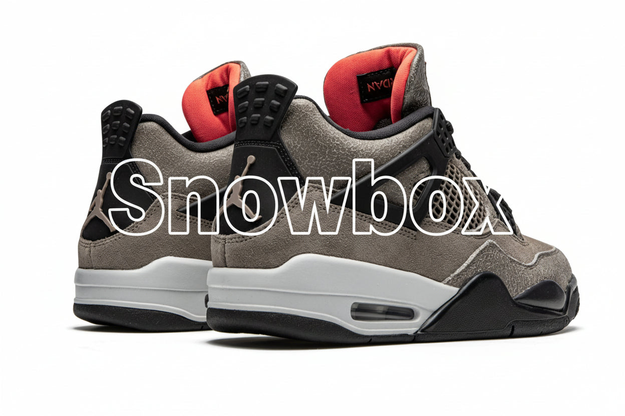 SnowBox x JF 4 SNEAKERS