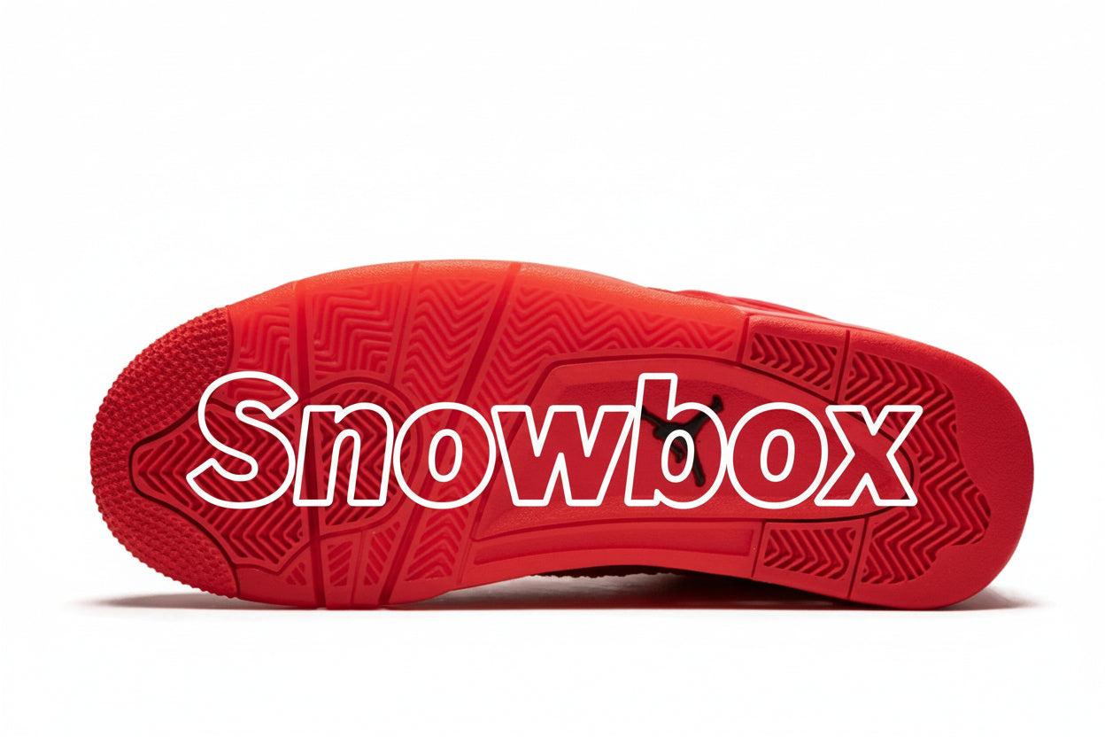 SnowBox x JF 4 SNEAKERS