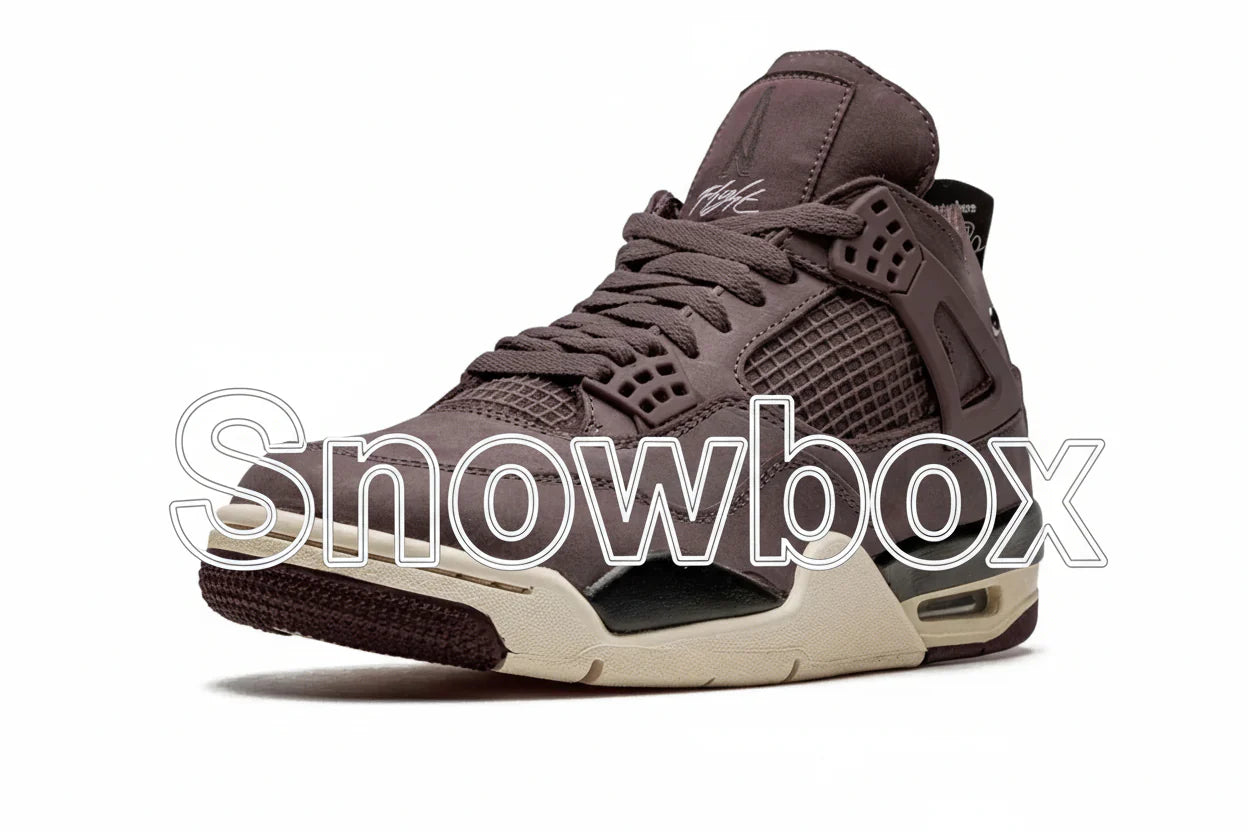 SnowBox x JF 4 SNEAKERS