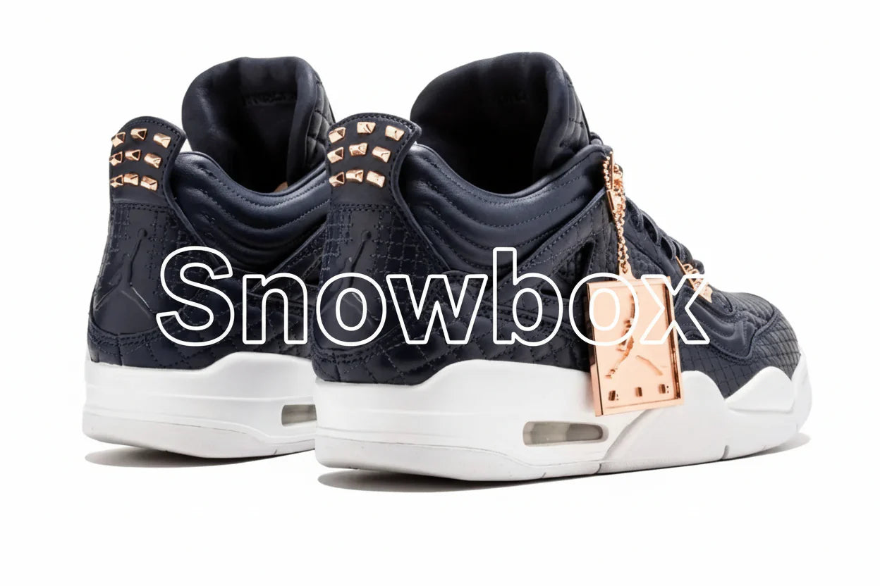 SnowBox x JF 4 SNEAKERS