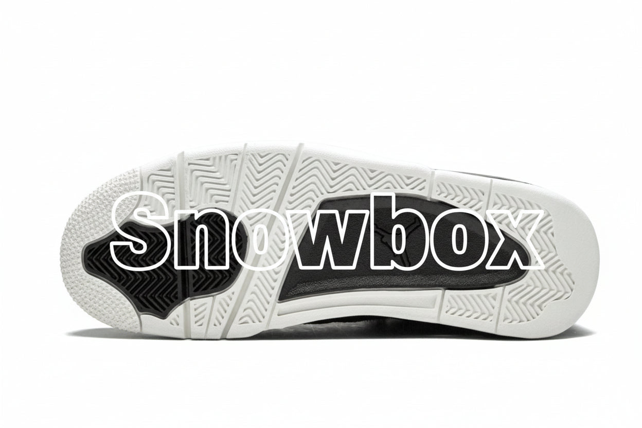 SnowBox x JF 4 SNEAKERS