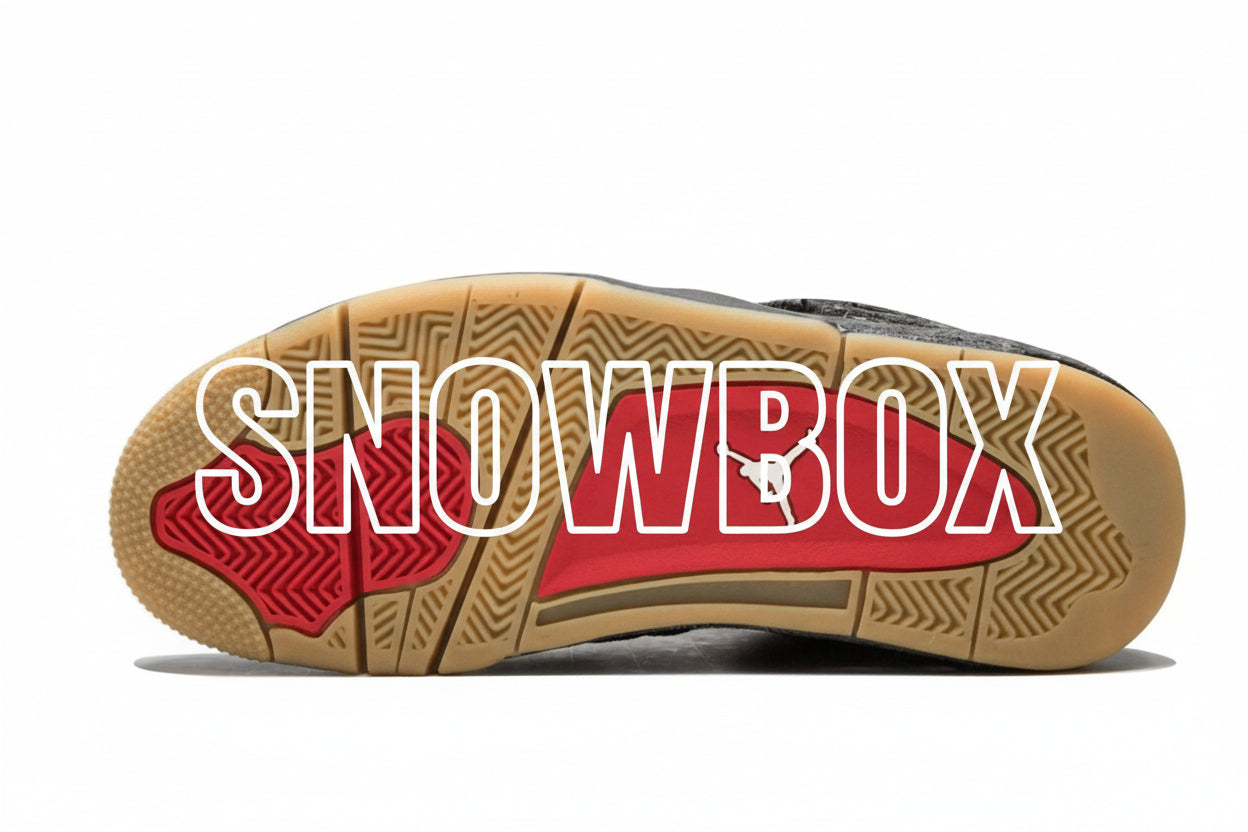 SnowBox x JF 4 SNEAKERS