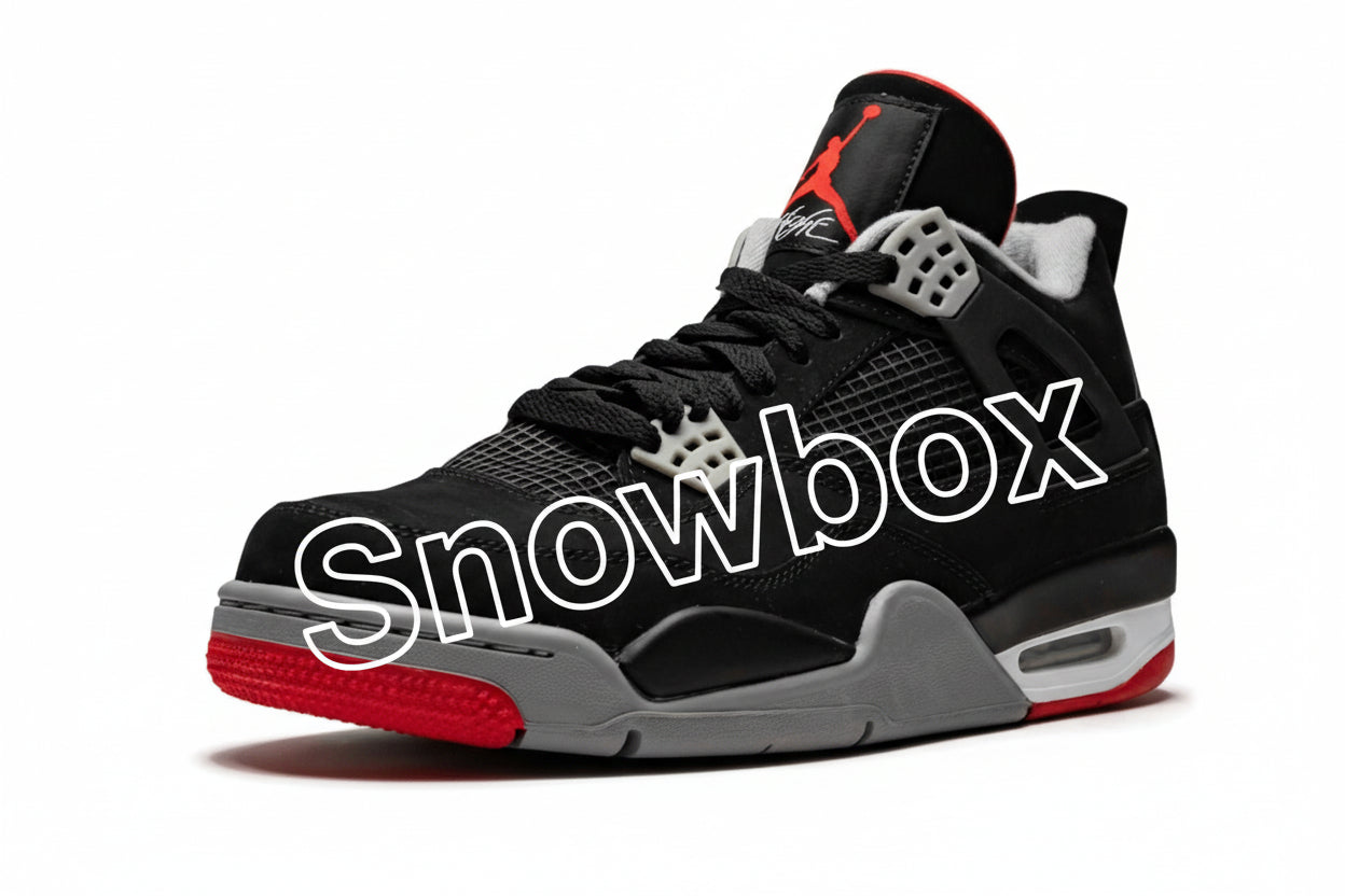 SnowBox x JF 4 SNEAKERS