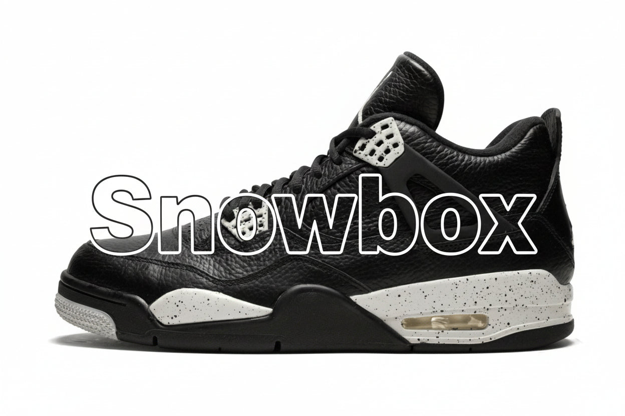 SnowBox x JF 4 SNEAKERS