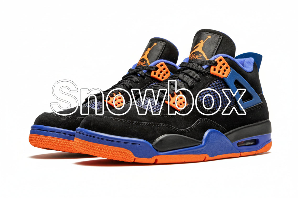 SnowBox x JF 4 SNEAKERS