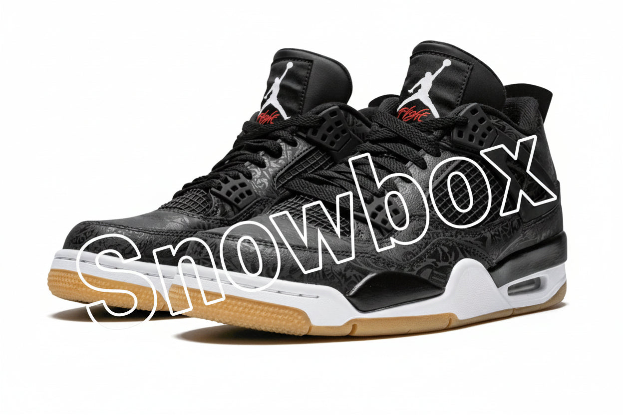 SnowBox x JF 4 SNEAKERS