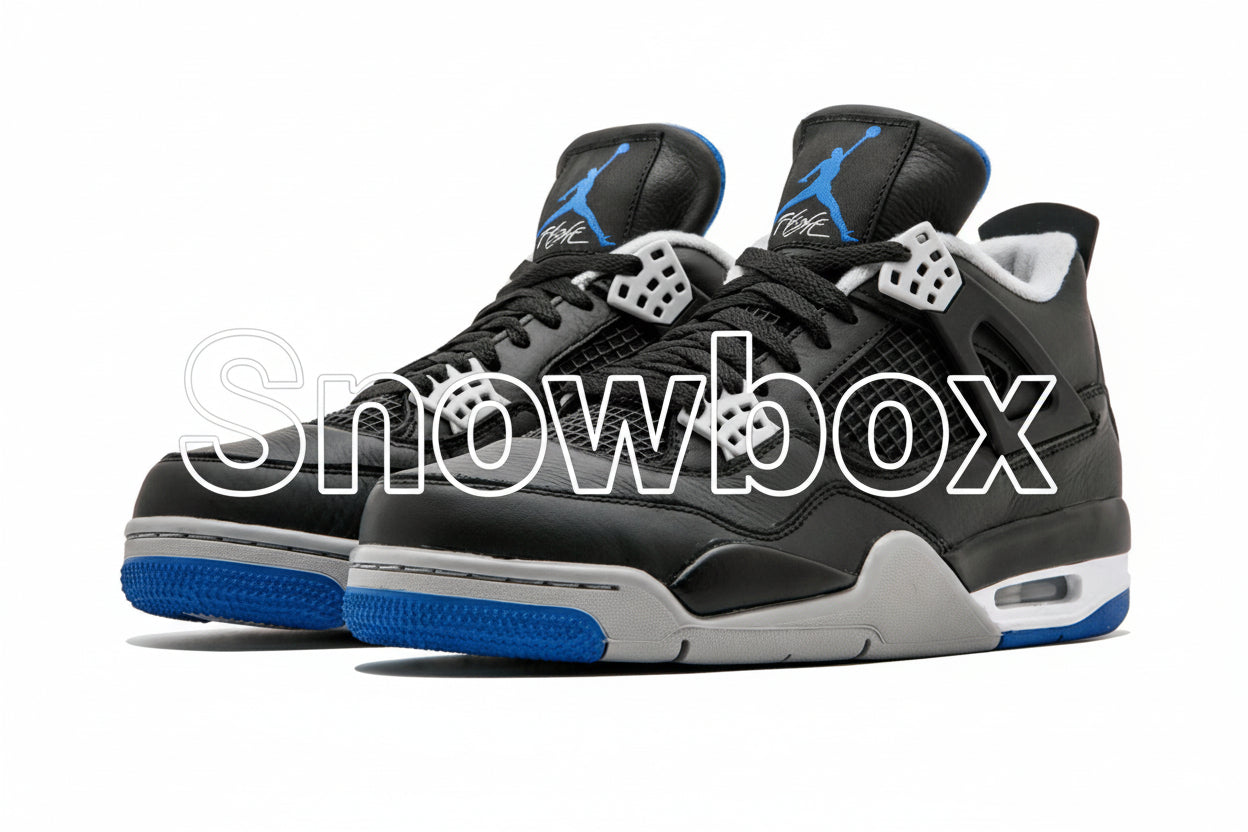 SnowBox x JF 4 SNEAKERS