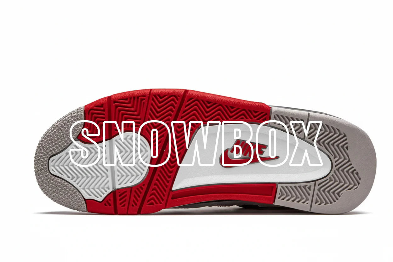 SnowBox x JF 4 SNEAKERS