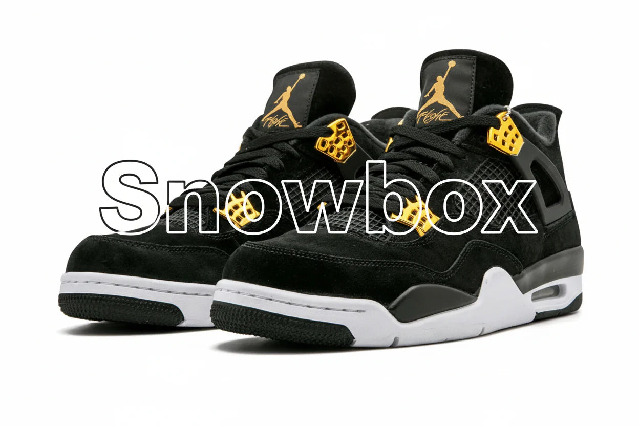 SnowBox x JF 4 SNEAKERS