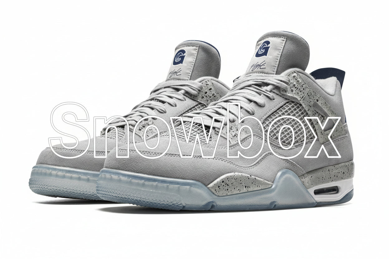 SnowBox x JF 4 SNEAKERS